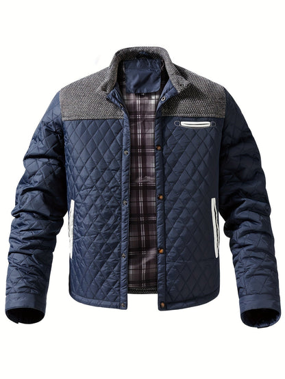 Gideon | Quilted Stand-Collar Jacket