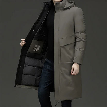 Lawrence | Long Hooded Winter Coat