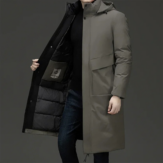 Lawrence | Long Hooded Winter Coat