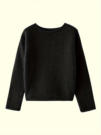 Prudence | Relaxed Crew Neck Sweater
