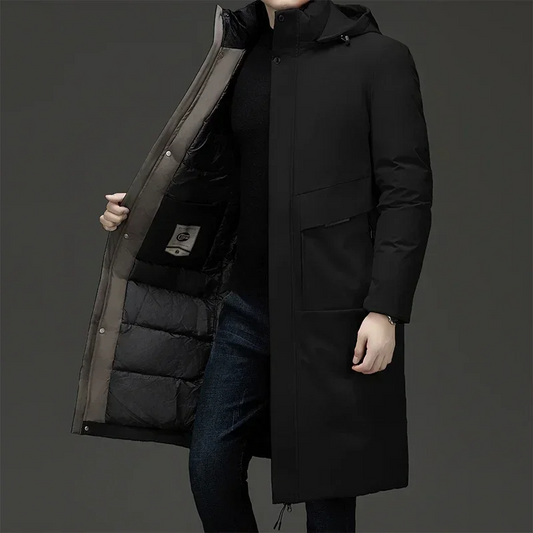 Lawrence | Long Hooded Winter Coat