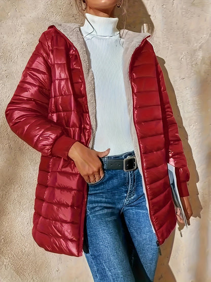 Cora | Cosy-Lined Longline Coat