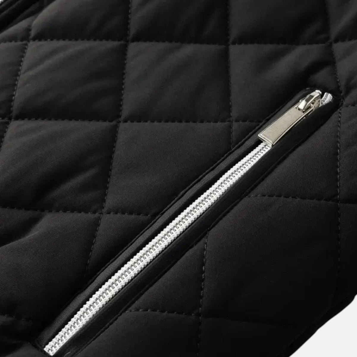 Valmonti | Men’s Quilted Fleece-Lined Winter Jacket