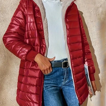 Cora | Cosy-Lined Longline Coat