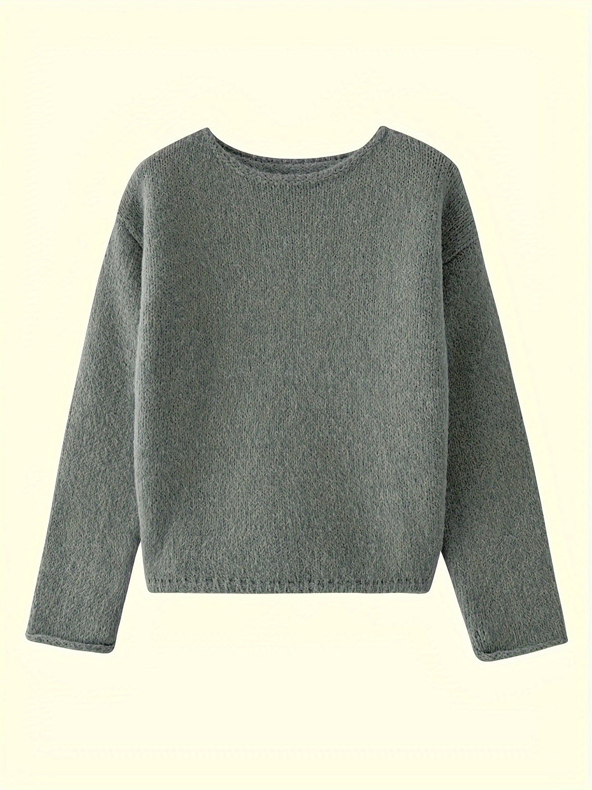 Prudence | Relaxed Crew Neck Sweater