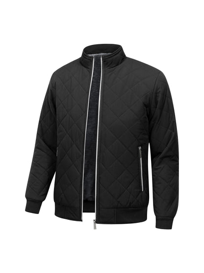 Reuben | Quilted Bomber Jacket