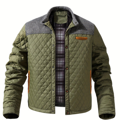 Gideon | Quilted Stand-Collar Jacket