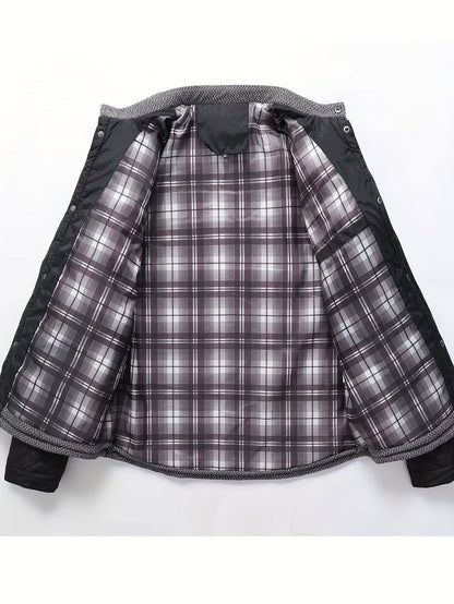 Gideon | Quilted Stand-Collar Jacket