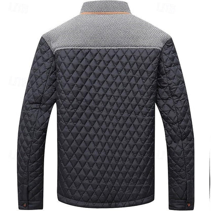 Hayes | Quilted Stand-Collar Jacket