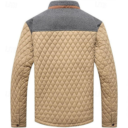 Hayes | Quilted Stand-Collar Jacket