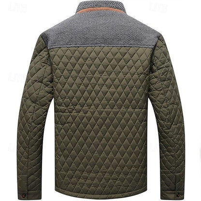 Hayes | Quilted Stand-Collar Jacket